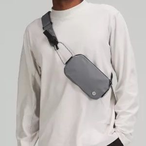 NEW WITH TAGS NWT LULULEMON POP IT OFF BELT BAG IN GREY